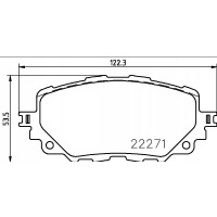 колодки ham.przod mazda mx - 5 4 15 -