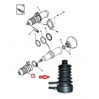 Крышка привода подвески задняя citroen c5 527264