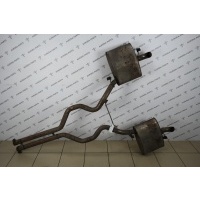 Глушитель средняя и задняя часть в сборе (4.4L DOHC DITC V8 Diesel) Land Rover Range Rover P400E L405 2012 LR040135