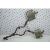 Глушитель средняя и задняя часть в сборе (4.4L DOHC DITC V8 Diesel) Land Rover Range Rover P400E L405 2012 LR038230