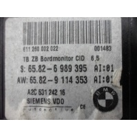 Дисплей информационный BMW 5-Series E60 2002 - 2007 2004 6989395,