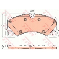 передняя колодки порше volkswagen trw gdb1969