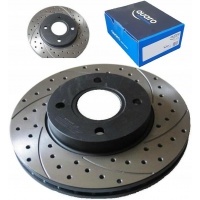 Тормозные диски 2536 gt колодки ceram . гранд cherokee 4 wk2