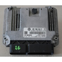 Skoda блок управления двигателя 03c906016e 0261s04393