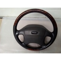 Руль volvo s70 v70 96 - 00 кожа деревянная