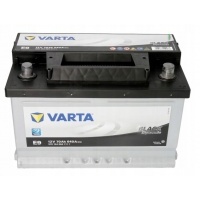 аккумулятор varta чёрный dynamic e9 12v 70ah 640a п