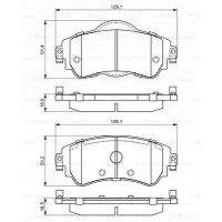 0986494690 bosch - колодки колодок . citroen