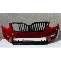 Skoda йети рестайлинг 5l0 бампер передняя передний европа