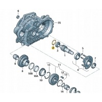 * комплект podkł.regulacyjnych volkswagen audi seat skoda oem