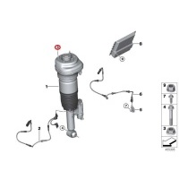 oryginalny амортизатор пневматический bmw g11 задняя л