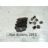 Колодки тормозные Lifan Solano 620 2012 SB35002