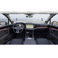 Volkswagen touareg 3 760 18 - экран жк навигации идеальная