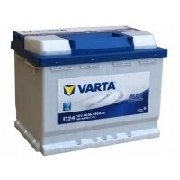 аккумулятор varta blue d24 12v 60ah 540a