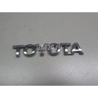 Эмблема на крышку багажника Toyota Corolla E15 (2006 - 2013) 7544112A40