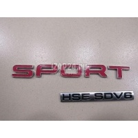 Эмблема на крышку багажника Land Rover Range Rover Sport 2013 LR048877