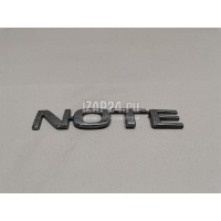 Эмблема на крышку багажника Nissan Note (E11) (2006 - 2013) 908929U000