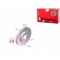 тормозные диски тормозной zimmermann 5098063aa 5098064aa 20