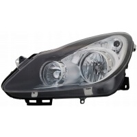 фара фара le tyc opel corsa d 06 - 11 чёрный