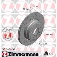 150.3464.52 zimmermann - диск колодок . / bmw