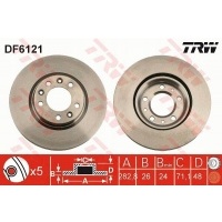 диск peugeot передняя 407 / 508 / 607 00 -