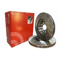 brembo диск тормозной передняя renault