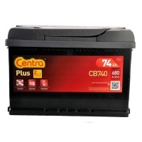 аккумулятор центры плюс cb740 74ah 680a