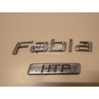 Эмблема на крышку багажника VAG Fabia (2007 - 2015) 5J6853687FFXC