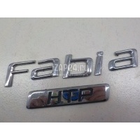 Эмблема на крышку багажника VAG Fabia (2007 - 2015) 5J6853687FFXC