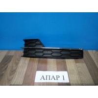 Решетка в бампер нижняя левая Skoda Octavia 3 A7 2013-2020 5E0807681G 9B9