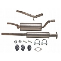 Глушители комплект форд mk2 1.4 / 1.6 ti универсал