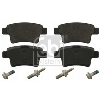 колодки тормозной citroen c4 пикассо 06 - 13 задняя