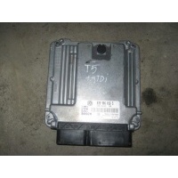 Блок управления двигателя volkswagen транспортер t5 1 , 9 tdi 06 r