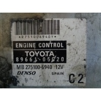 Блок управления ДВС Toyota Avensis II (T250) 2003 - 2006 2007 8966105C20, 2751006940