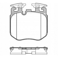 roadhouse колодки тормозной bmw 5 g30 / 31 / f90 16