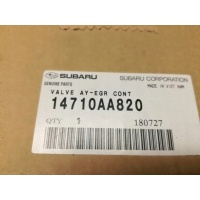 Новый oryginalny клапан системы рециркуляции ог subaru 14710aa820