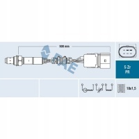 лямбда зонд fae vw: поло 6n2 , 6kv2 , 6kv5 , 9n , 9a4