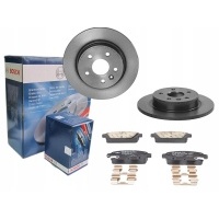 Тормозные диски колодки bosch задняя opel astra j 4 268mm