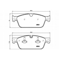 колодки тормозной мерседес передняя w166 x166 gl мл 11