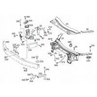 Крепление консоль кзс x253 15 - a2536207500