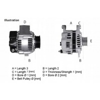 генератор лукас electrical 96303556 986049600 219