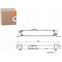 радиатор масляный мерседес t1 210 d 2.8 601
