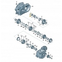 Volkswagen 020398391a комплект шайб regulacyjnych
