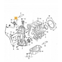 Oe vag клапан маслоотделитель skoda fabia i ii 1.2