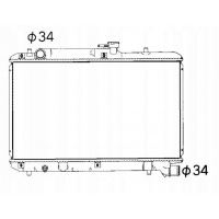 радиатор suzuki baleno 96 - nrf 53351