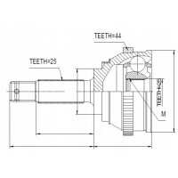 шрус внешний lantra 1.6 , 1.8 , 1.9d 95 - 00