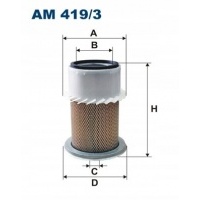 фильтр воздушный filtron am419 / 3