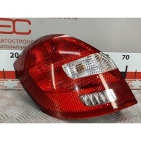 Фонарь задний левый Skoda Fabia 5J 2008 5J6945095