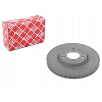 febi тормозные диски передняя opel vectra b 288mm