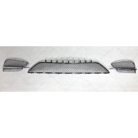 Решётка решетки бампера мерседес w222 amg s - klasa