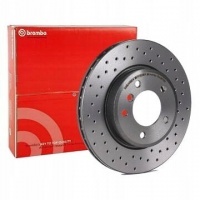 тормозные диски brembo xtra 296mm п bmw 5 e39 535 3.5 96 -